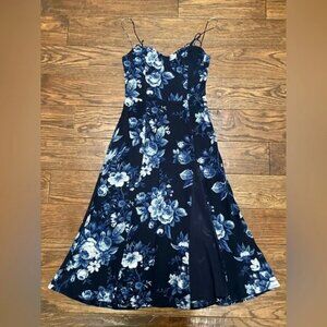 Reformation Juliette Dress in Lottie - Midi, Floral Print